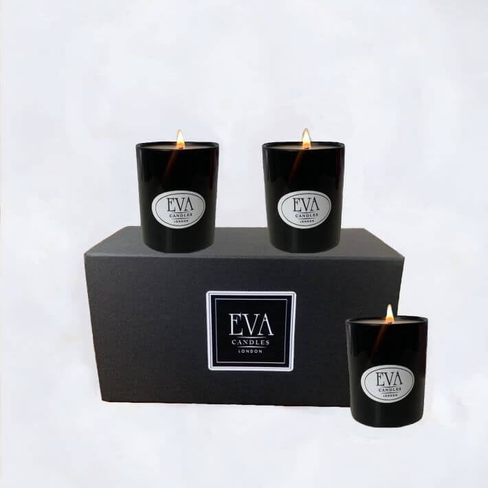 Gift candles , Set of three candles for him