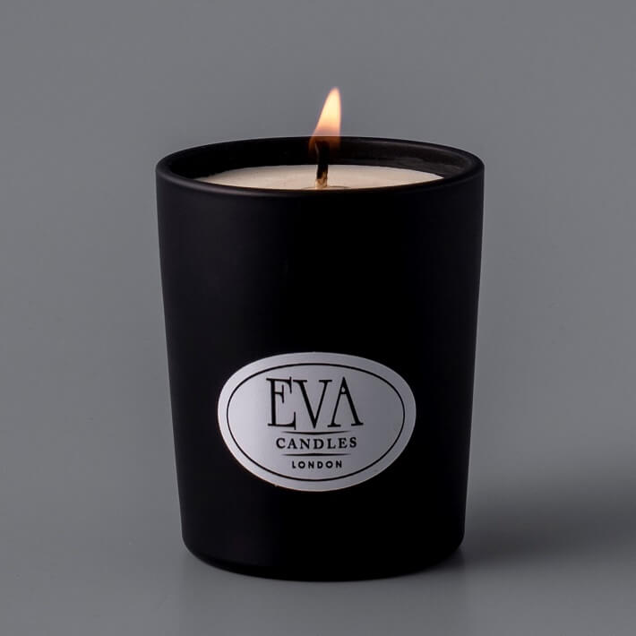 MINI candles,  black glass,  UK 2025