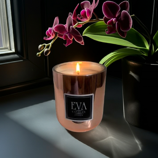 Scented Candle  with Eva Candle branding - Orchid 