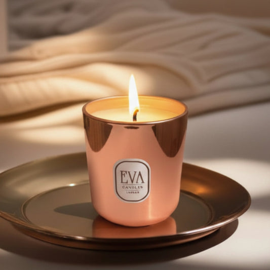 Warm Cashmere soy wax candle with natural fragrance